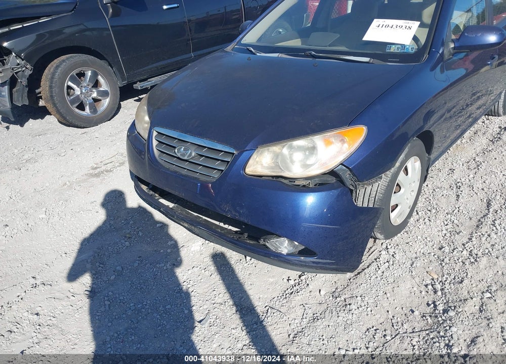 2009 HYUNDAI ELANTRA GLS VIN: KMHDU46D89U751307