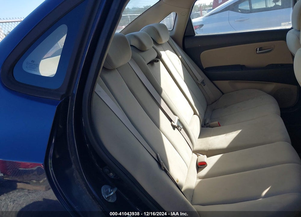 2009 HYUNDAI ELANTRA GLS VIN: KMHDU46D89U751307
