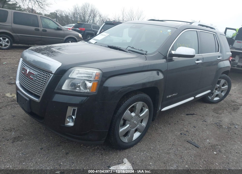 2013 GMC TERRAIN DENALI VIN: 2GKFLYE3XD6408087