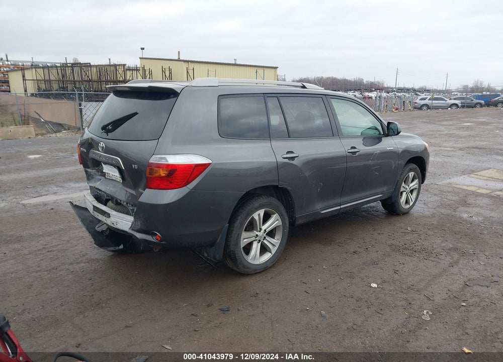 2008 TOYOTA HIGHLANDER SPORT VIN: JTEES43A782096331