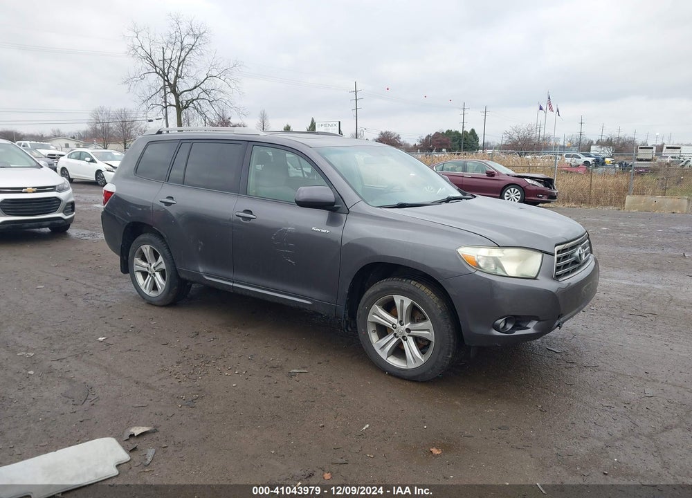 2008 TOYOTA HIGHLANDER SPORT VIN: JTEES43A782096331