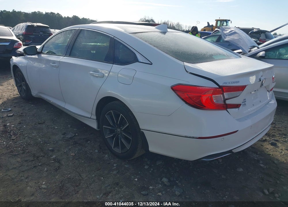 2021 HONDA ACCORD EX-L VIN: 1HGCV1F52MA056918