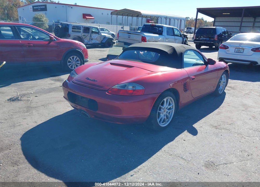 2003 PORSCHE BOXSTER VIN: WP0CA29803U621671