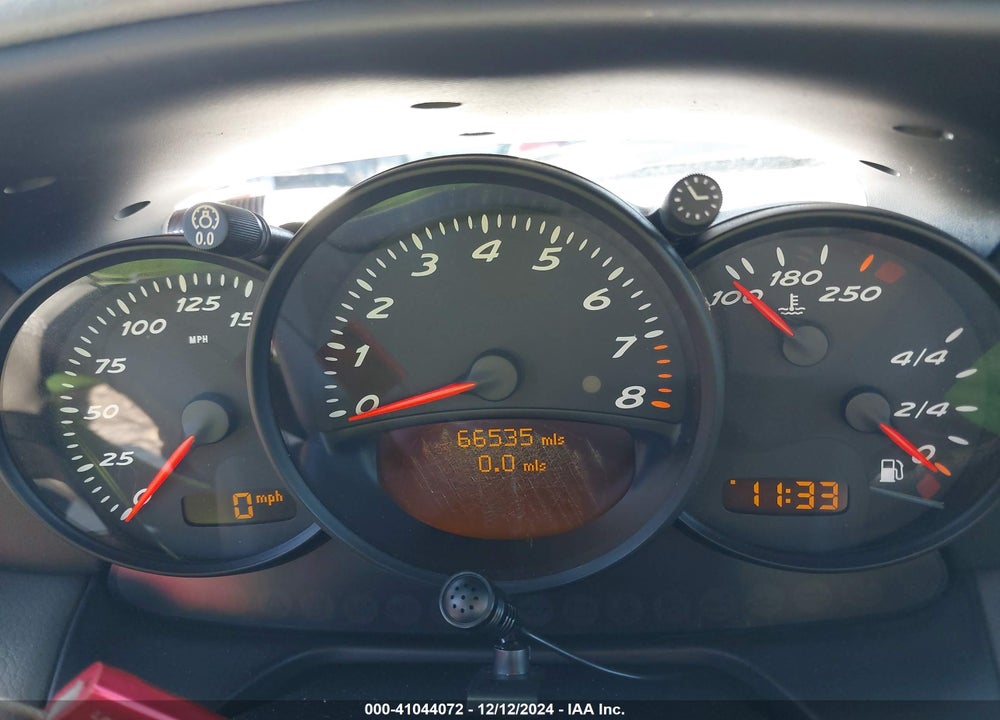 2003 PORSCHE BOXSTER VIN: WP0CA29803U621671