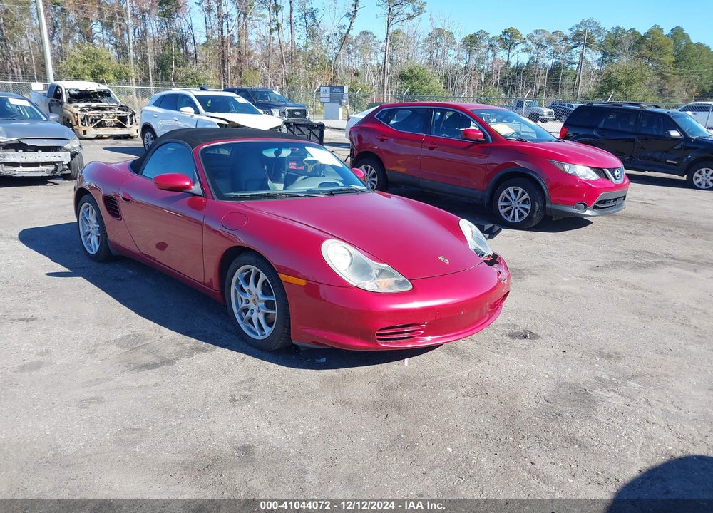 2003 PORSCHE BOXSTER VIN: WP0CA29803U621671