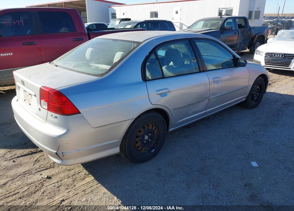 2005 HONDA CIVIC LX VIN: 2HGES16575H520810