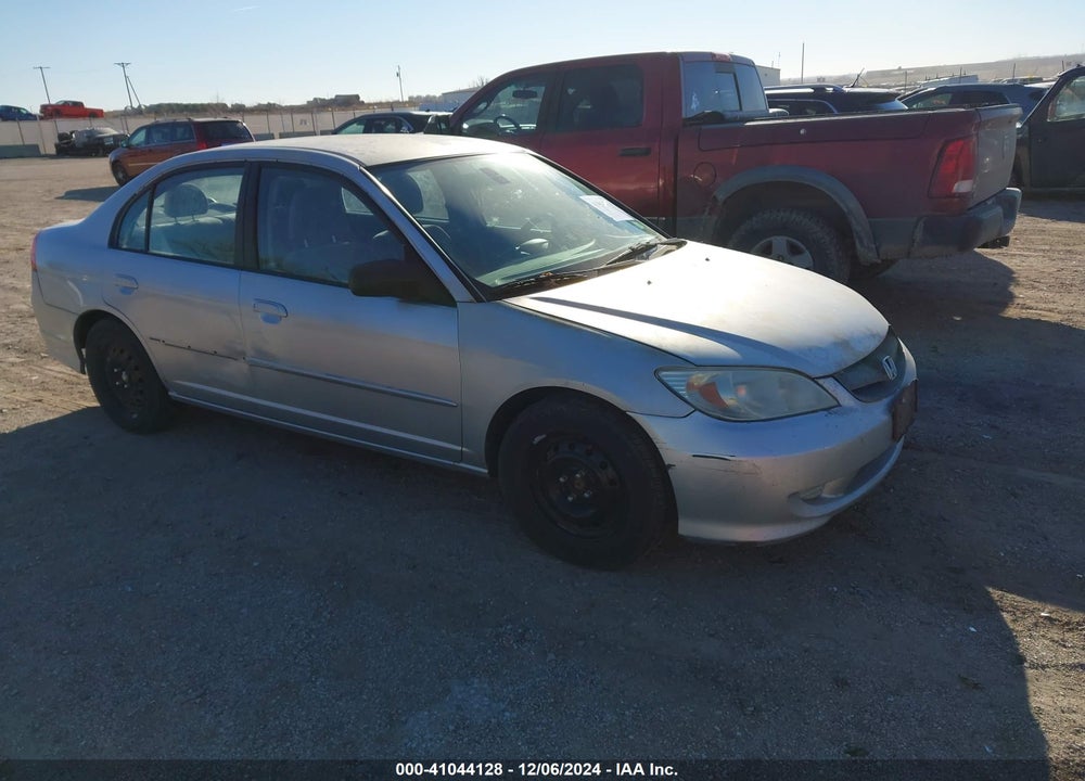 2005 HONDA CIVIC LX VIN: 2HGES16575H520810