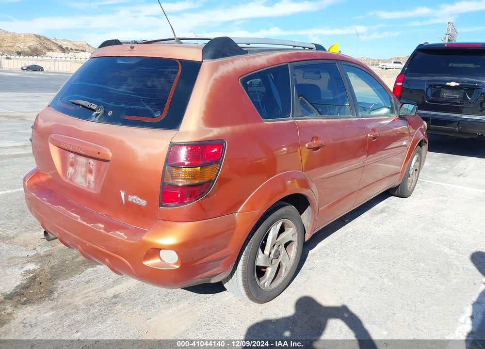 2004 PONTIAC VIBE VIN: 5Y2SL628X4Z403099