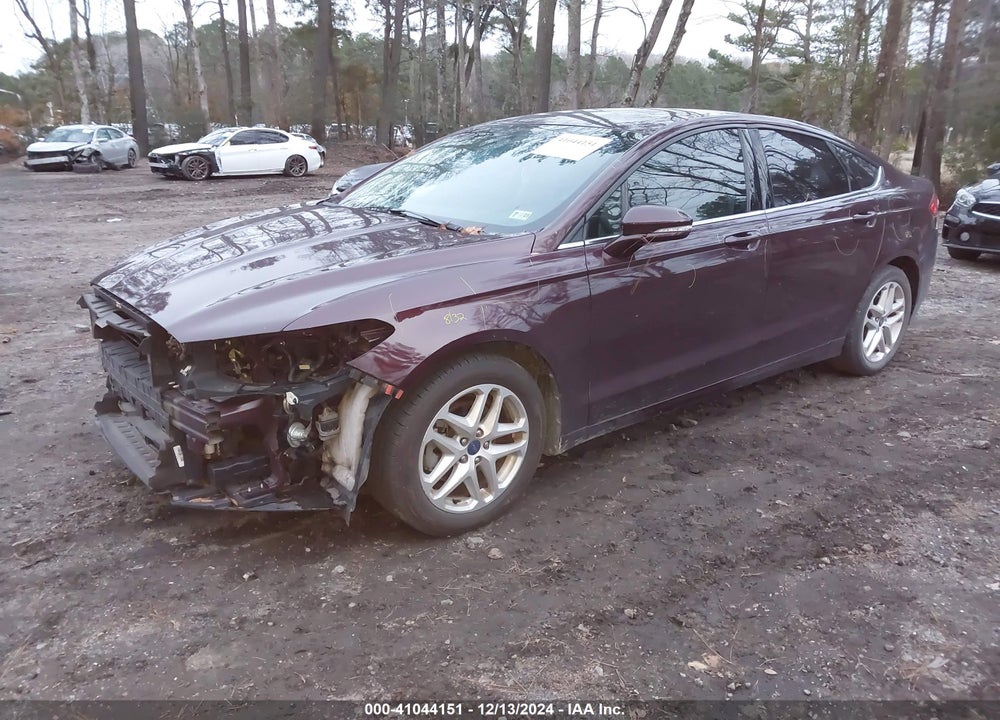 2013 FORD FUSION SE VIN: 3FA6P0H75DR206319