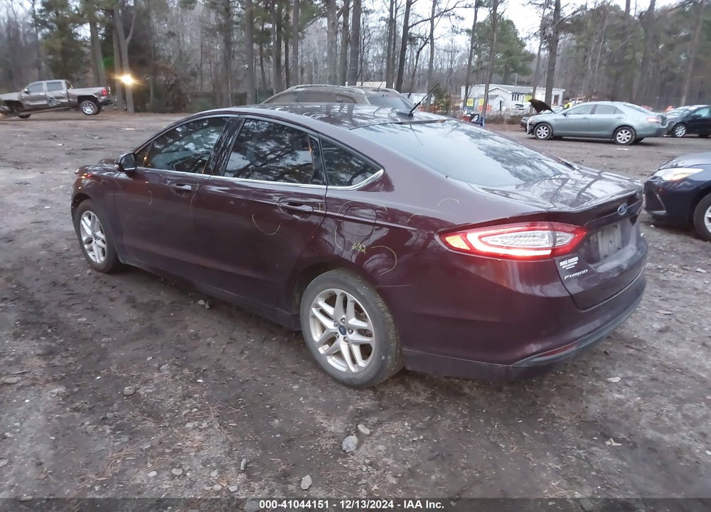 2013 FORD FUSION SE VIN: 3FA6P0H75DR206319