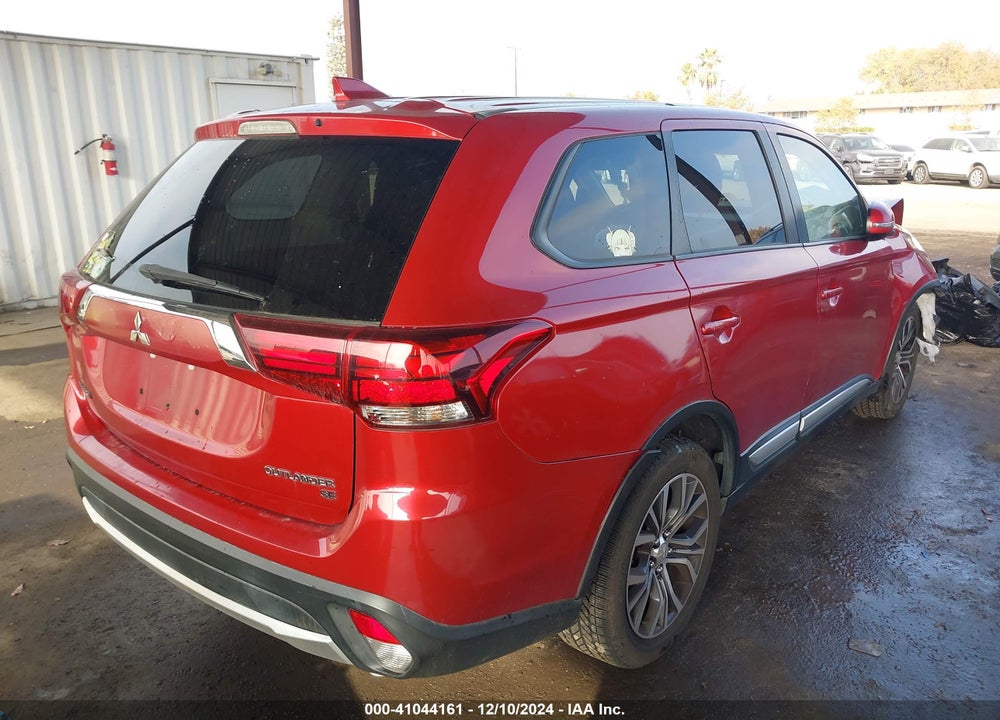 2018 MITSUBISHI OUTLANDER SE VIN: JA4AZ3A35JZ041056