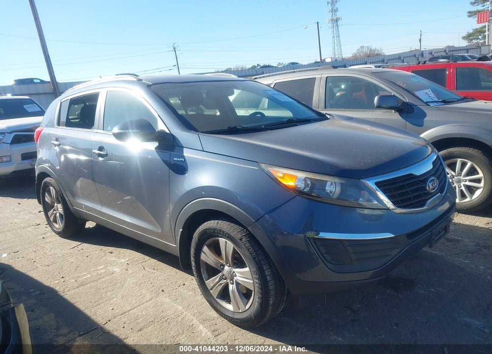 2011 KIA SPORTAGE LX VIN: KNDPBCA22B7100587