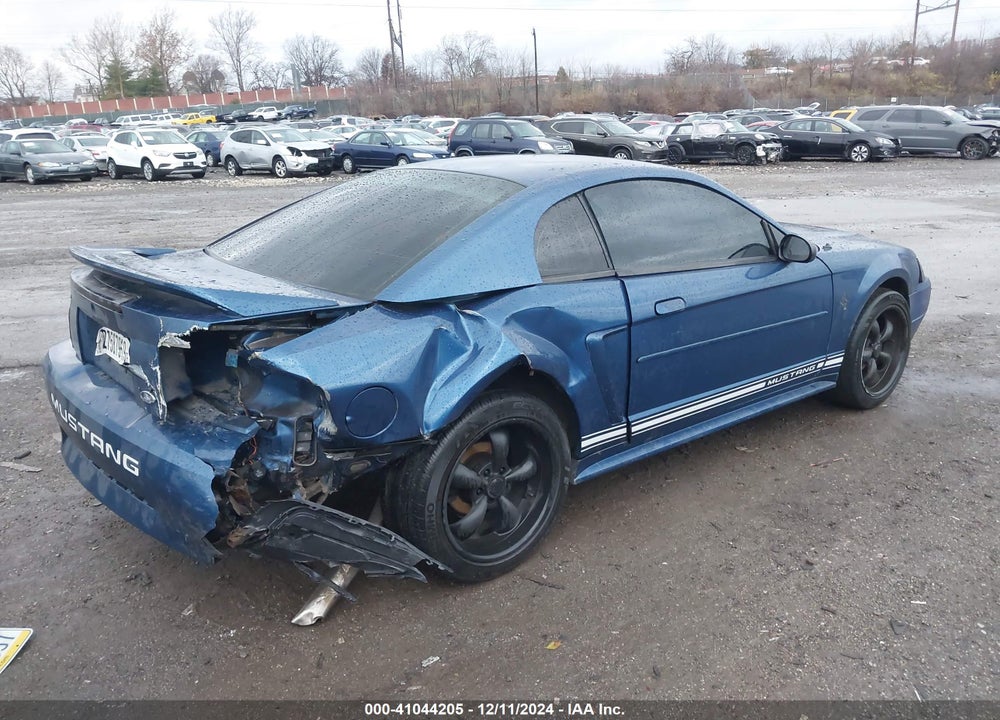 2000 FORD MUSTANG VIN: 1FAFP4049YF224592