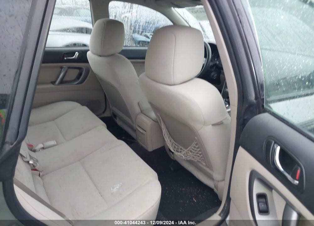 2009 SUBARU OUTBACK 2.5I VIN: 4S4BP60C597314325