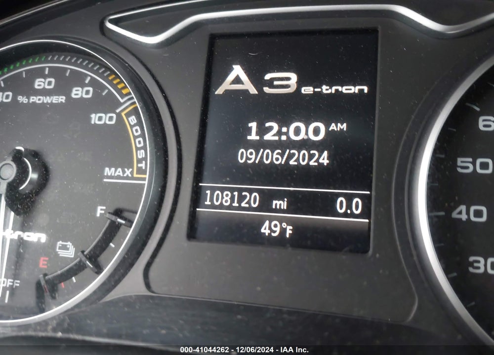 2017 AUDI A3 E-TRON 1.4T PREMIUM VIN: WAUUPBFF6HA077785