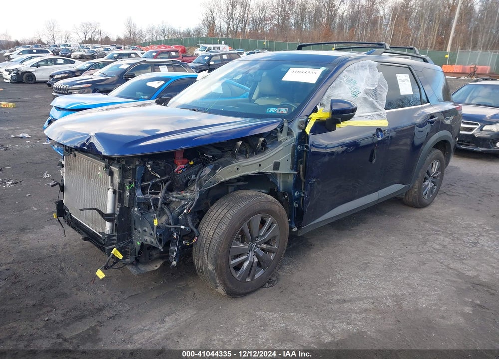 2022 NISSAN PATHFINDER SV 4WD VIN: 5N1DR3BC1NC247982