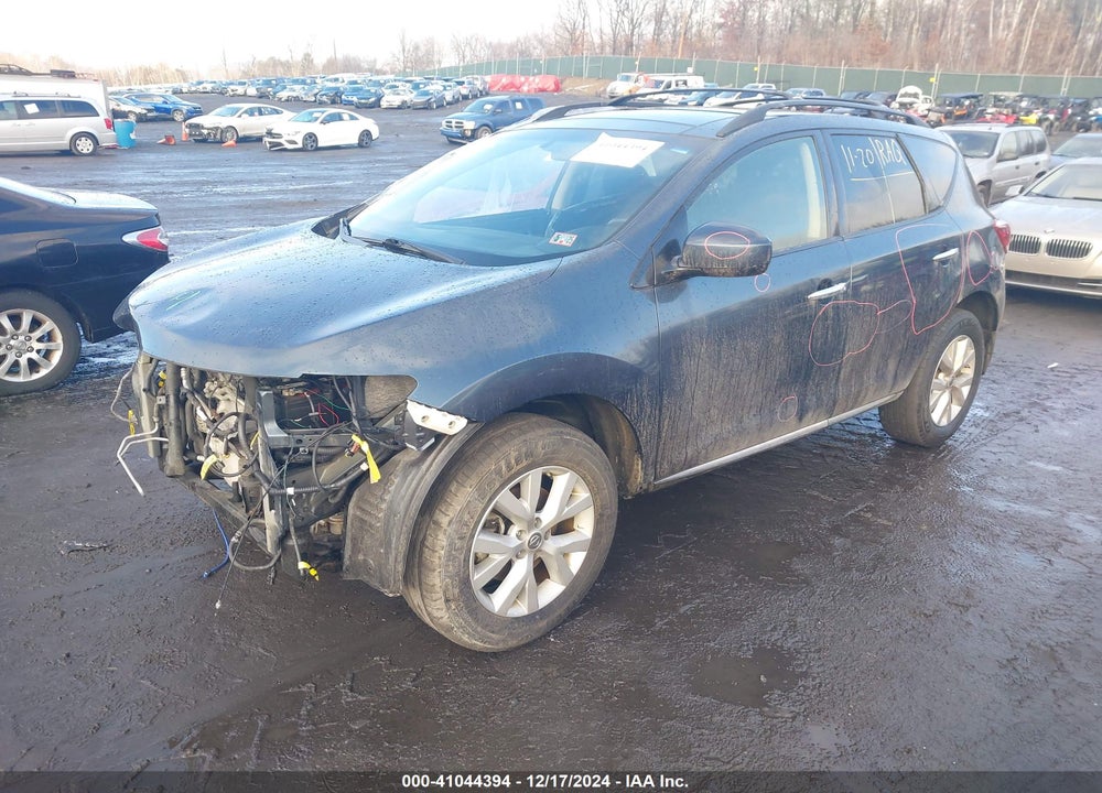 2012 NISSAN MURANO SV VIN: JN8AZ1MWXCW231136