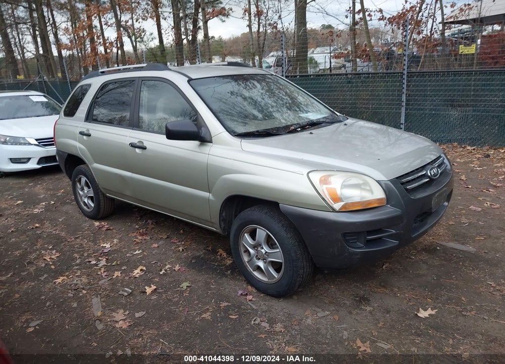 2007 KIA SPORTAGE LX VIN: KNDJF724077426767