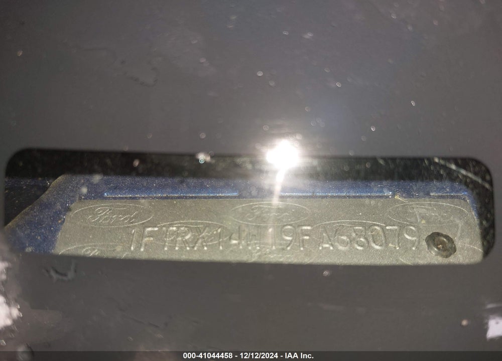 2009 FORD F-150 STX/XL VIN: 1FTRX14W19FA68079