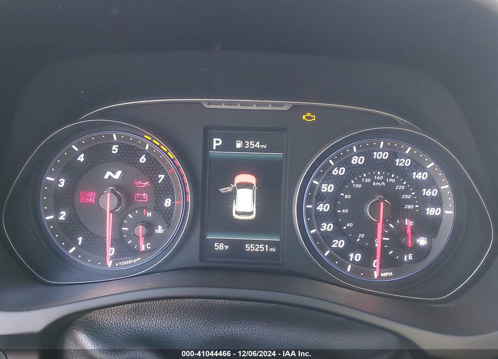 2021 HYUNDAI VELOSTER N VIN: KMHT36AH8MU009907
