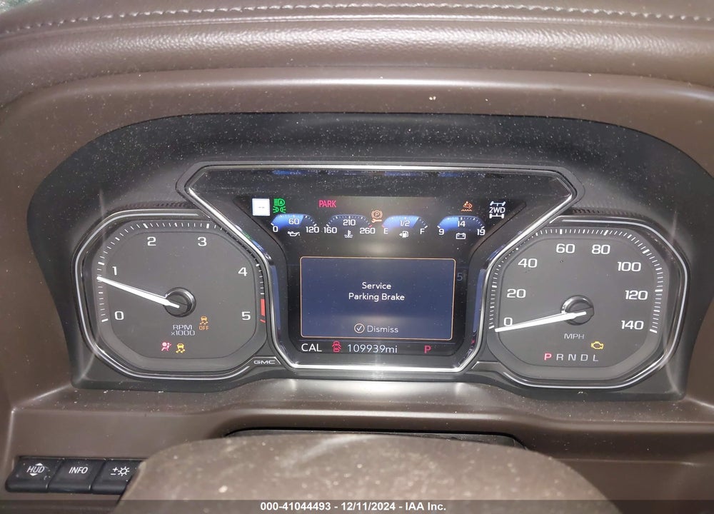 2020 GMC SIERRA 3500HD 4WD  STANDARD BED DENALI VIN: 1GT49WEY0LF254611