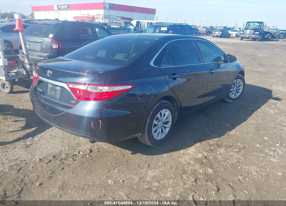 2016 TOYOTA CAMRY LE VIN: 4T4BF1FK0GR557551