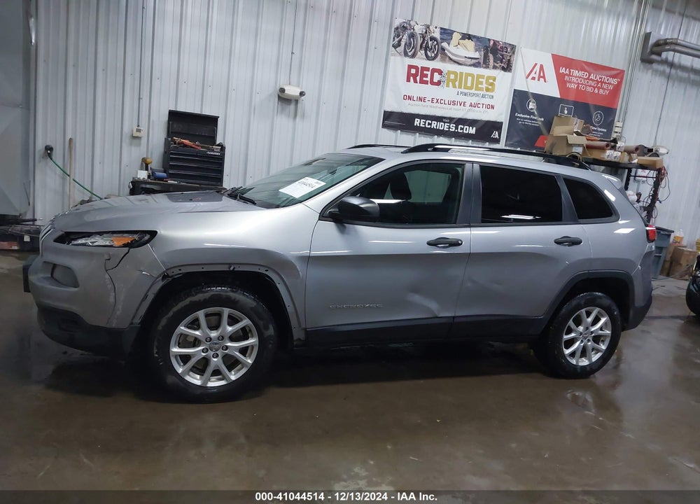 2017 JEEP CHEROKEE SPORT 4X4 VIN: 1C4PJMAB8HW596583