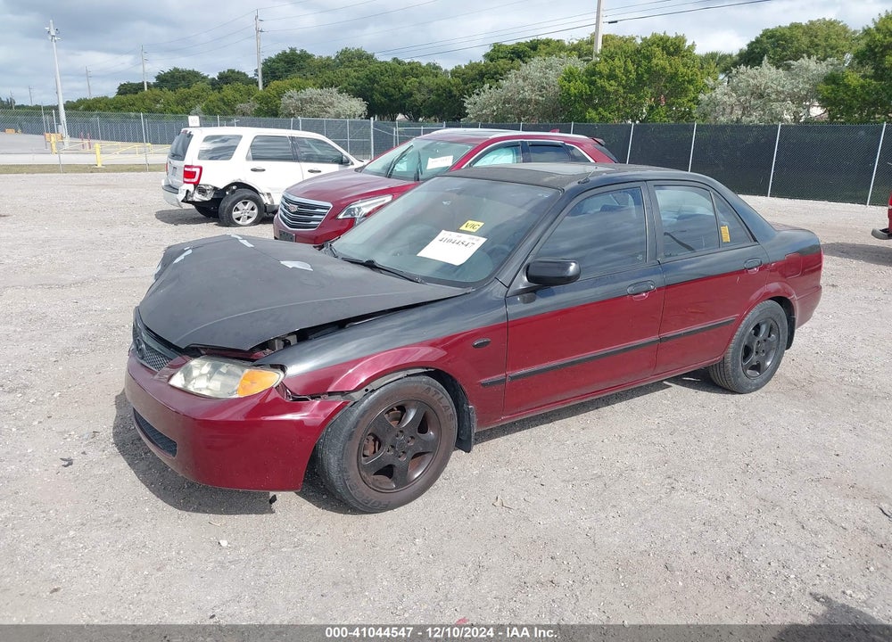 2002 MAZDA PROTEGE DX/ES/LX VIN: JM1BJ225821608288