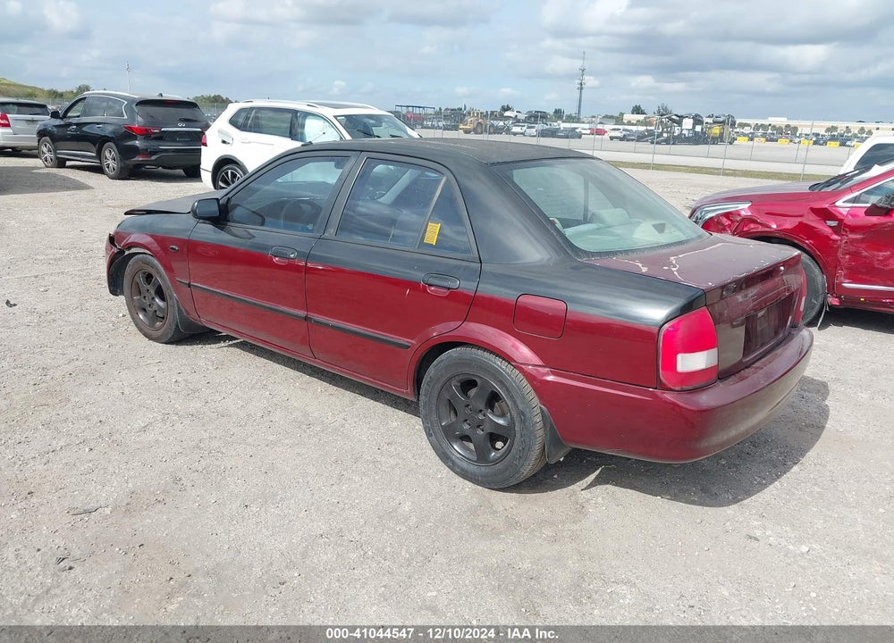 2002 MAZDA PROTEGE DX/ES/LX VIN: JM1BJ225821608288