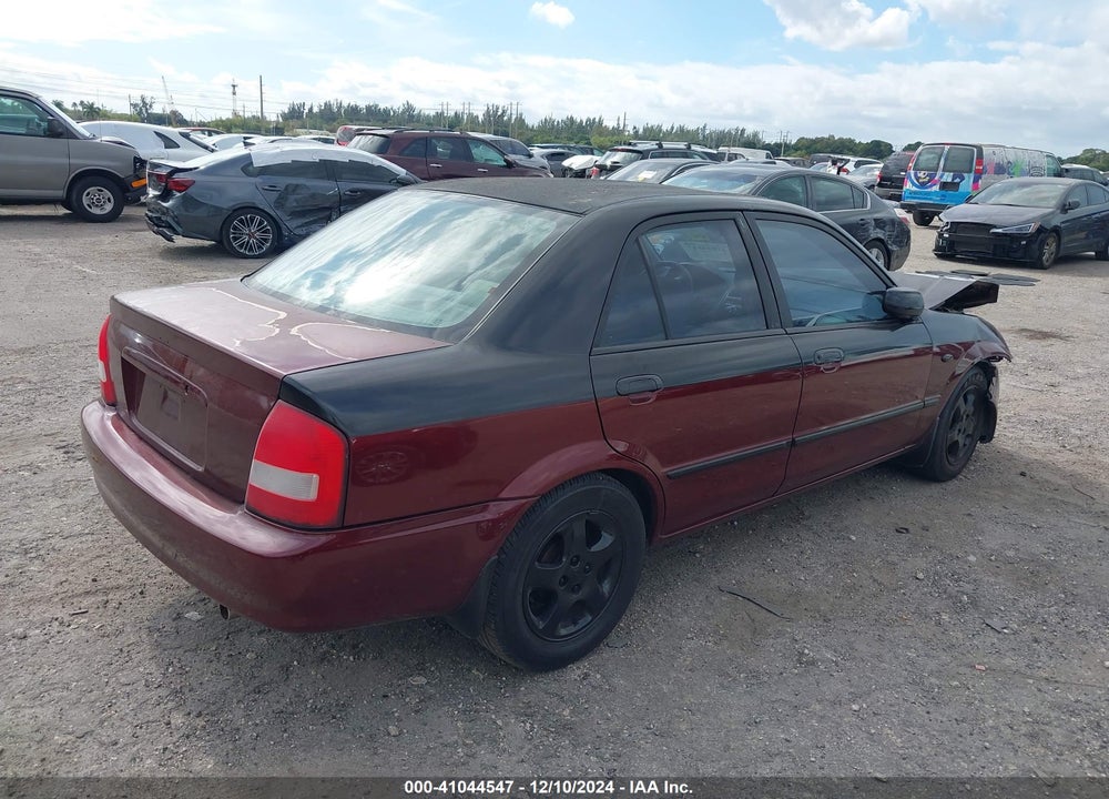 2002 MAZDA PROTEGE DX/ES/LX VIN: JM1BJ225821608288