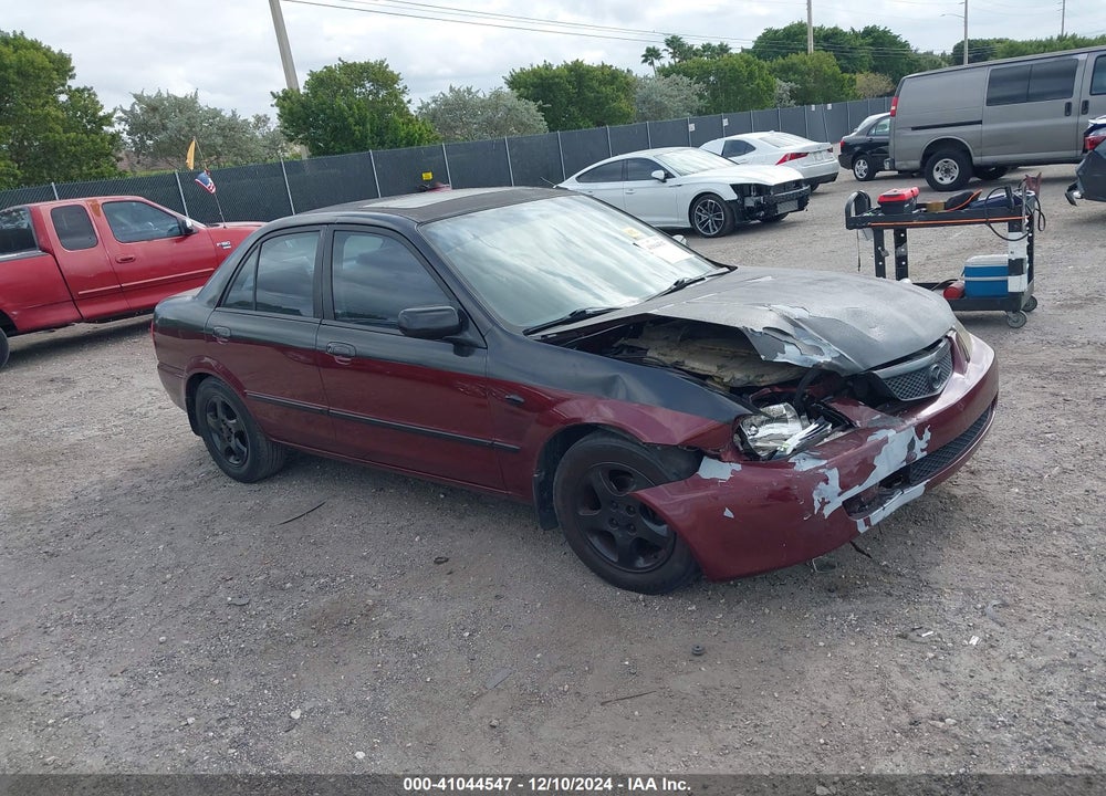 2002 MAZDA PROTEGE DX/ES/LX VIN: JM1BJ225821608288