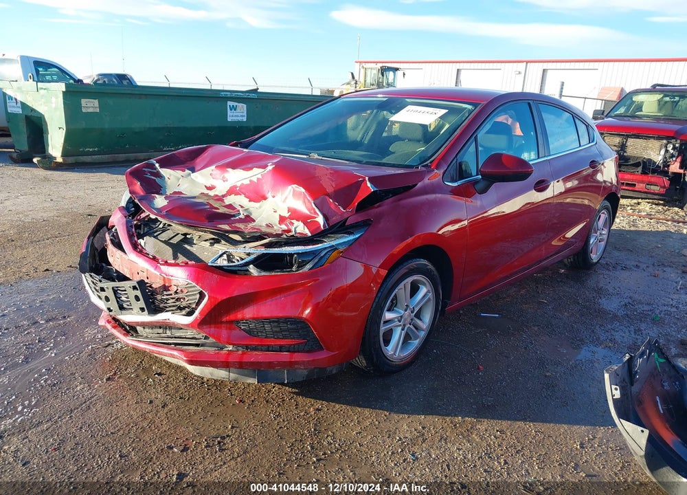 2017 CHEVROLET CRUZE LT AUTO VIN: 3G1BE6SM3HS583187