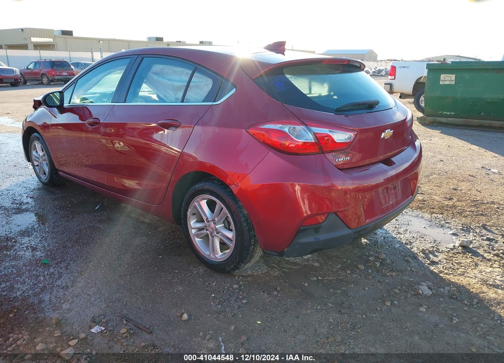 2017 CHEVROLET CRUZE LT AUTO VIN: 3G1BE6SM3HS583187