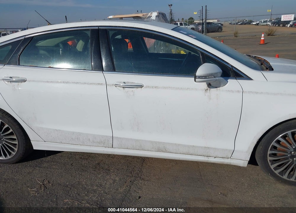 2018 FORD FUSION TITANIUM VIN: 3FA6P0D9XJR124685