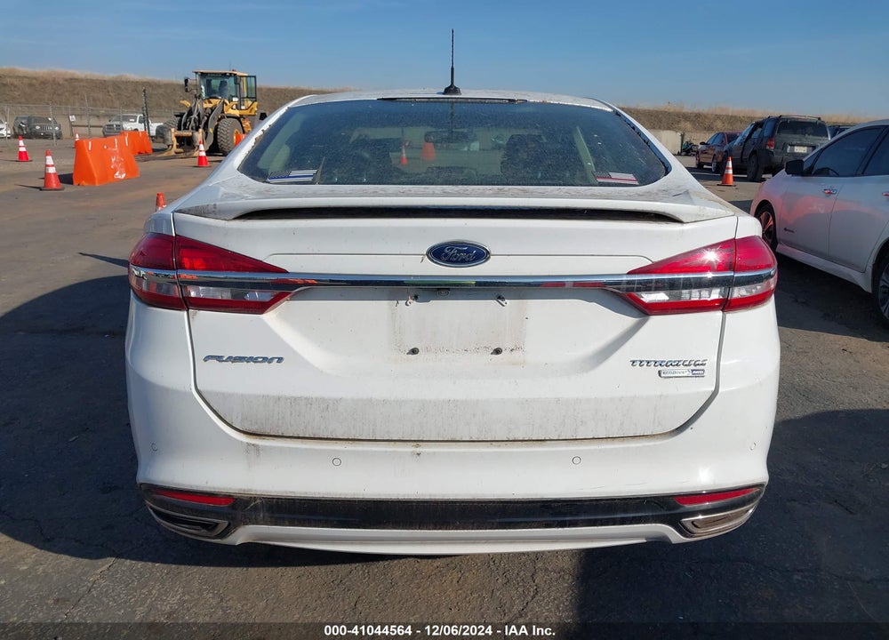 2018 FORD FUSION TITANIUM VIN: 3FA6P0D9XJR124685