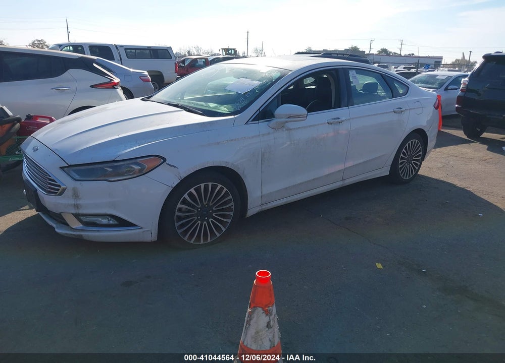 2018 FORD FUSION TITANIUM VIN: 3FA6P0D9XJR124685