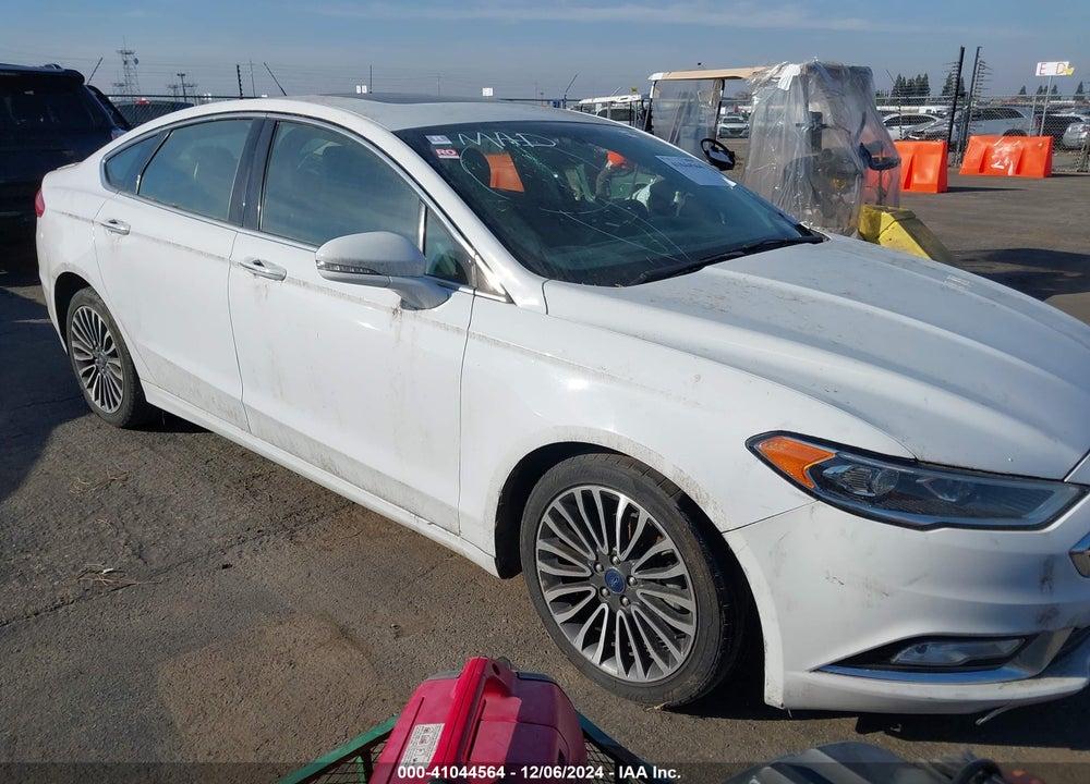 2018 FORD FUSION TITANIUM VIN: 3FA6P0D9XJR124685