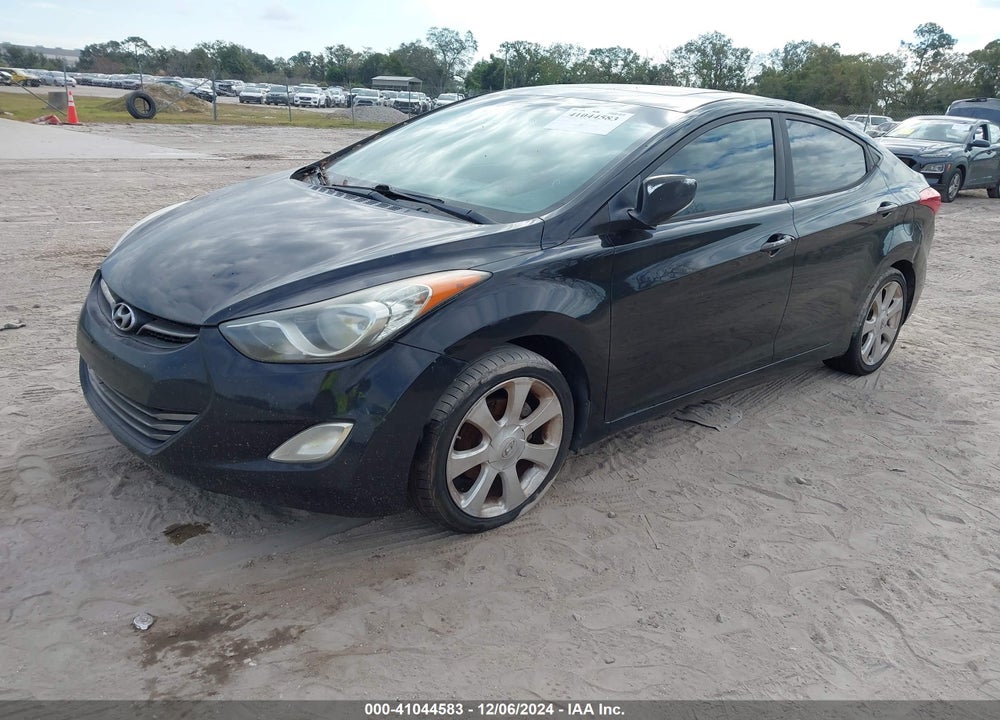 2011 HYUNDAI ELANTRA LIMITED VIN: 5NPDH4AE7BH039301
