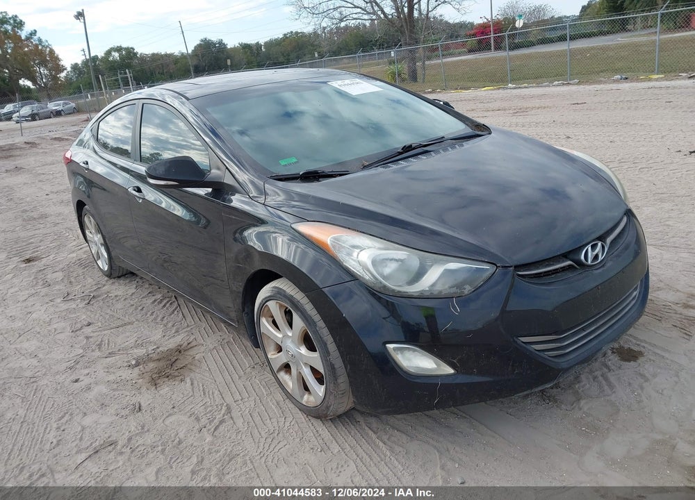 2011 HYUNDAI ELANTRA LIMITED VIN: 5NPDH4AE7BH039301