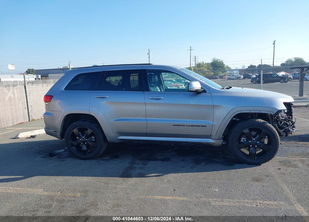 2015 JEEP GRAND CHEROKEE HIGH ALTITUDE VIN: 1C4RJFCT0FC157029