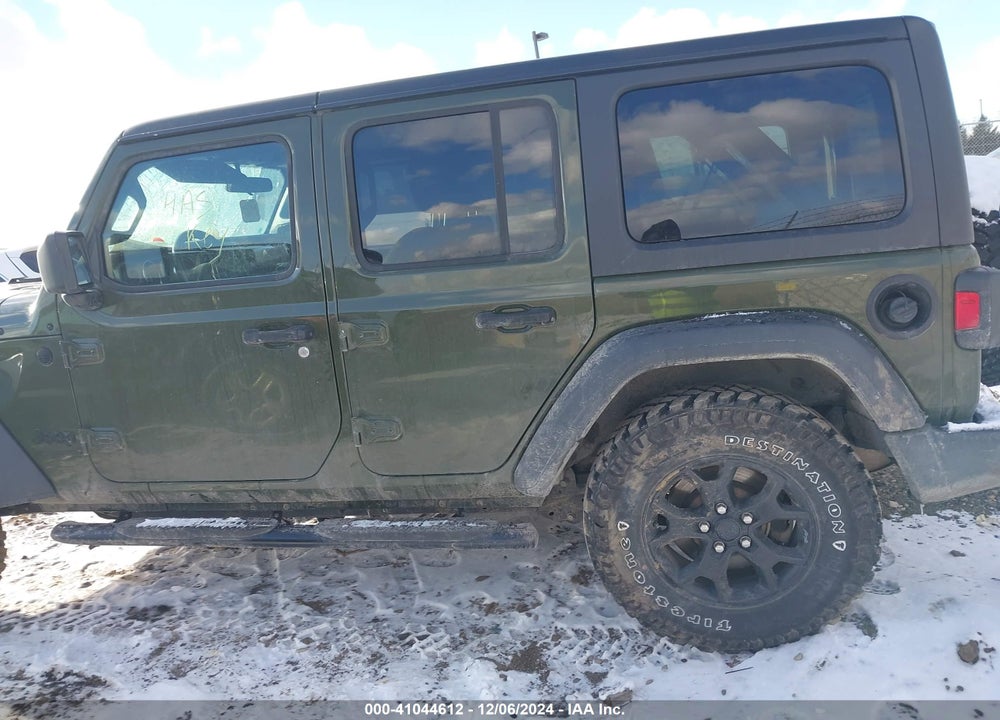 2020 JEEP WRANGLER UNLIMITED WILLYS 4X4 VIN: 1C4HJXDN0LW334593