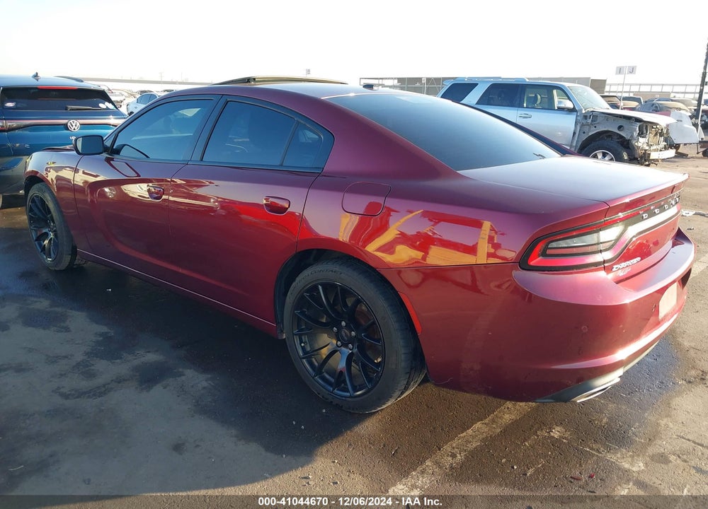 2019 DODGE CHARGER SXT RWD VIN: 2C3CDXBG5KH636372