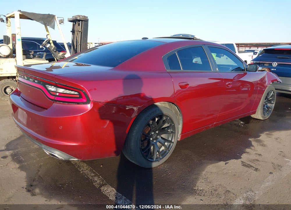 2019 DODGE CHARGER SXT RWD VIN: 2C3CDXBG5KH636372
