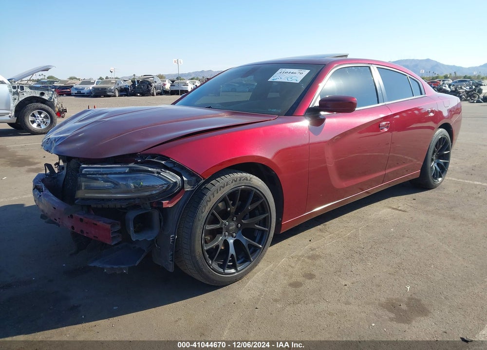 2019 DODGE CHARGER SXT RWD VIN: 2C3CDXBG5KH636372