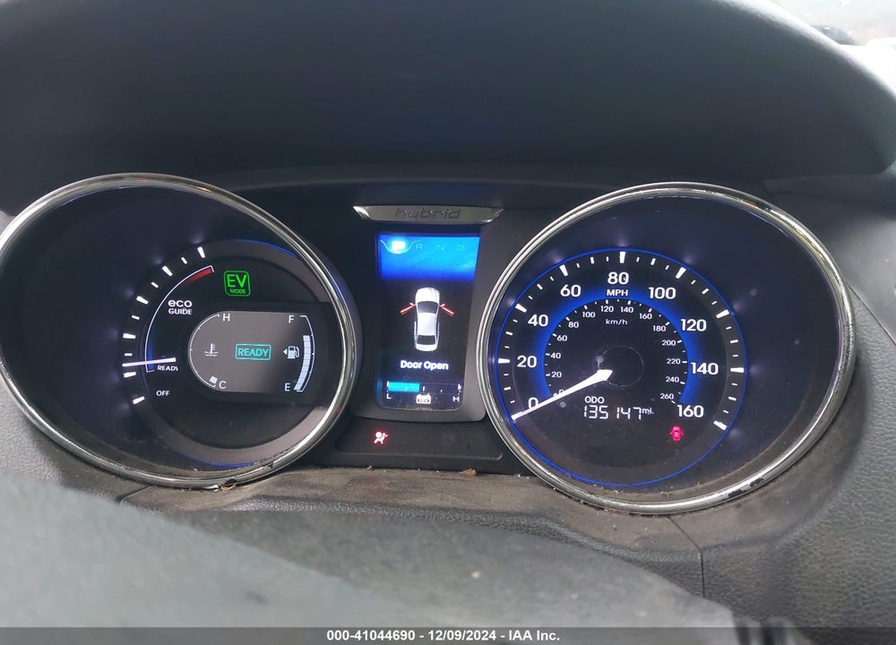 2012 HYUNDAI SONATA HYBRID VIN: KMHEC4A46CA053706