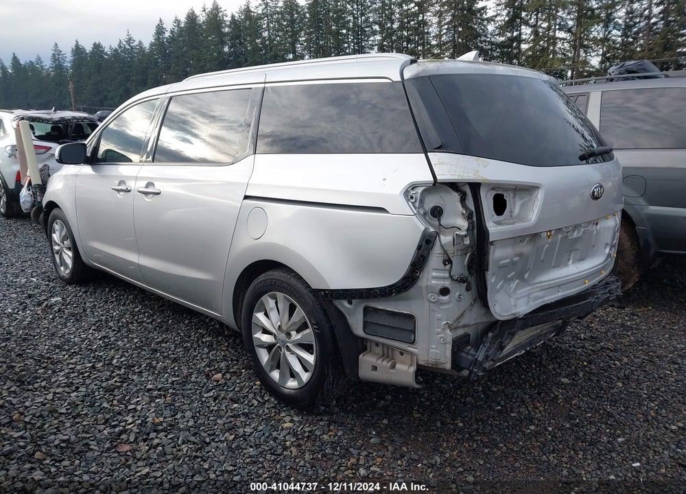 2016 KIA SEDONA EX VIN: KNDMC5C11G6162320