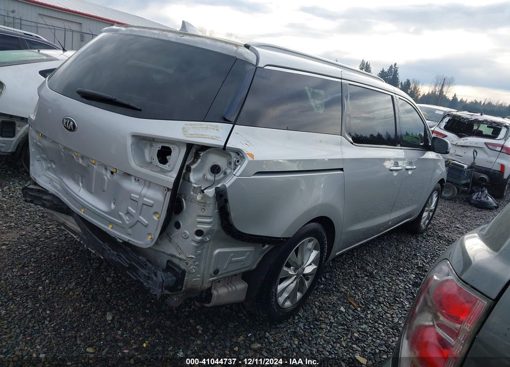 2016 KIA SEDONA EX VIN: KNDMC5C11G6162320