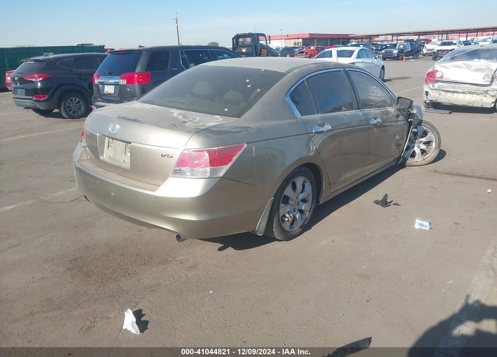 2008 HONDA ACCORD VIN: 1HGCP36798A054287