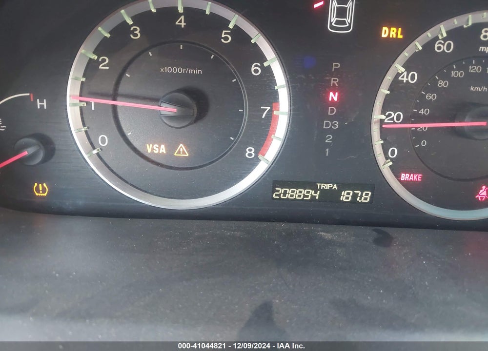 2008 HONDA ACCORD VIN: 1HGCP36798A054287