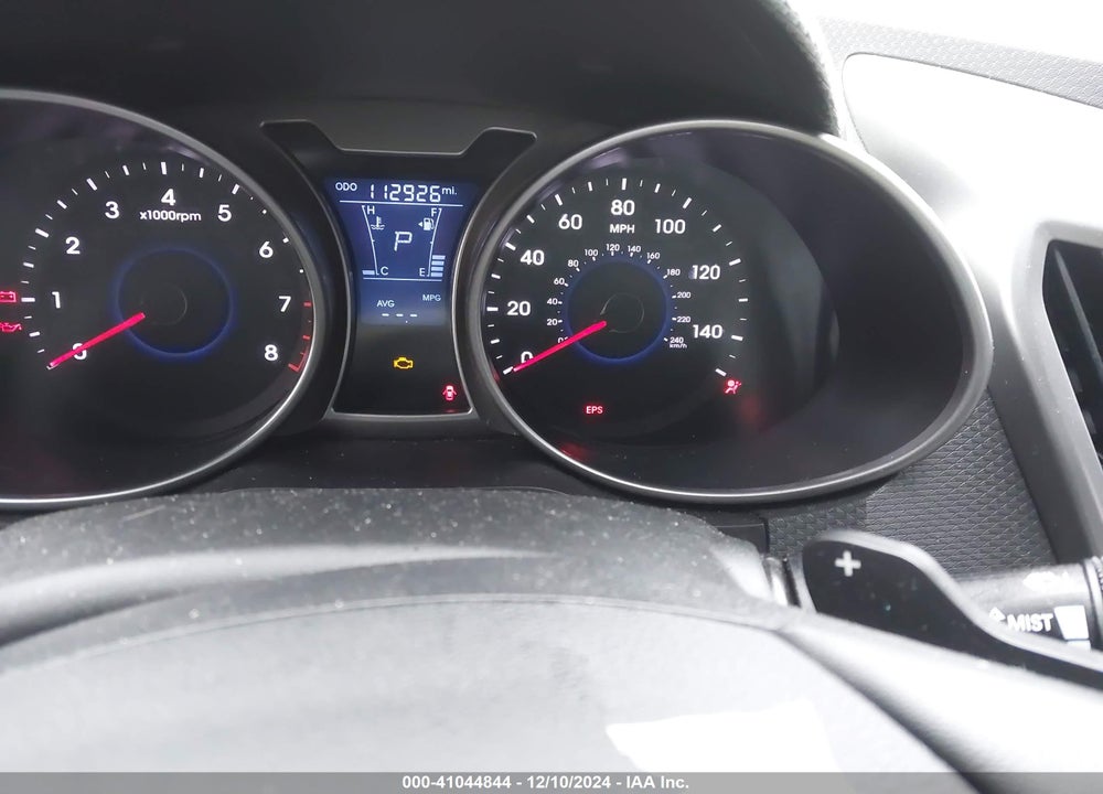 2012 HYUNDAI VELOSTER BASE W/GRAY VIN: KMHTC6AD1CU027063